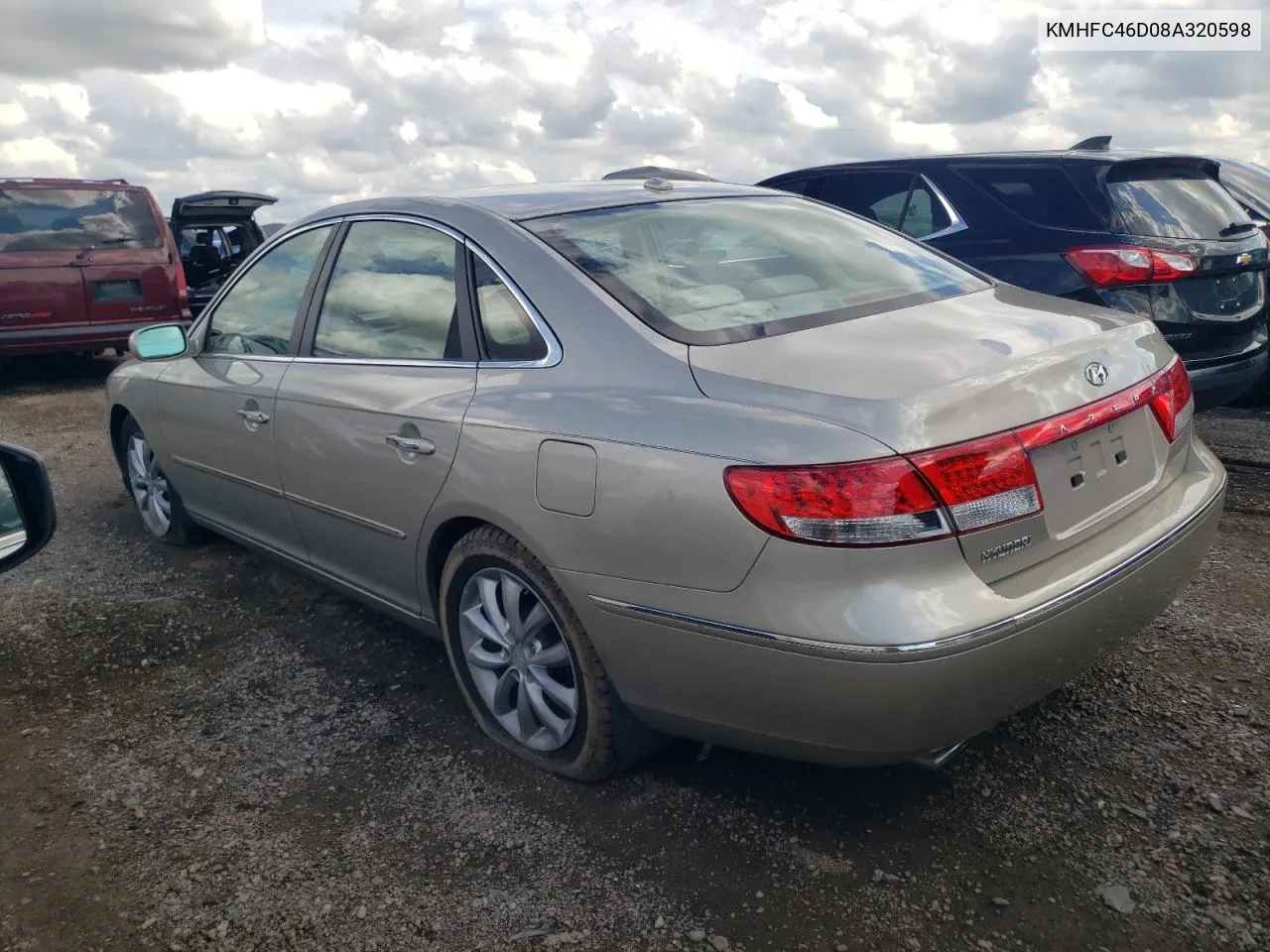 KMHFC46D08A320598 2008 Hyundai Azera Gls