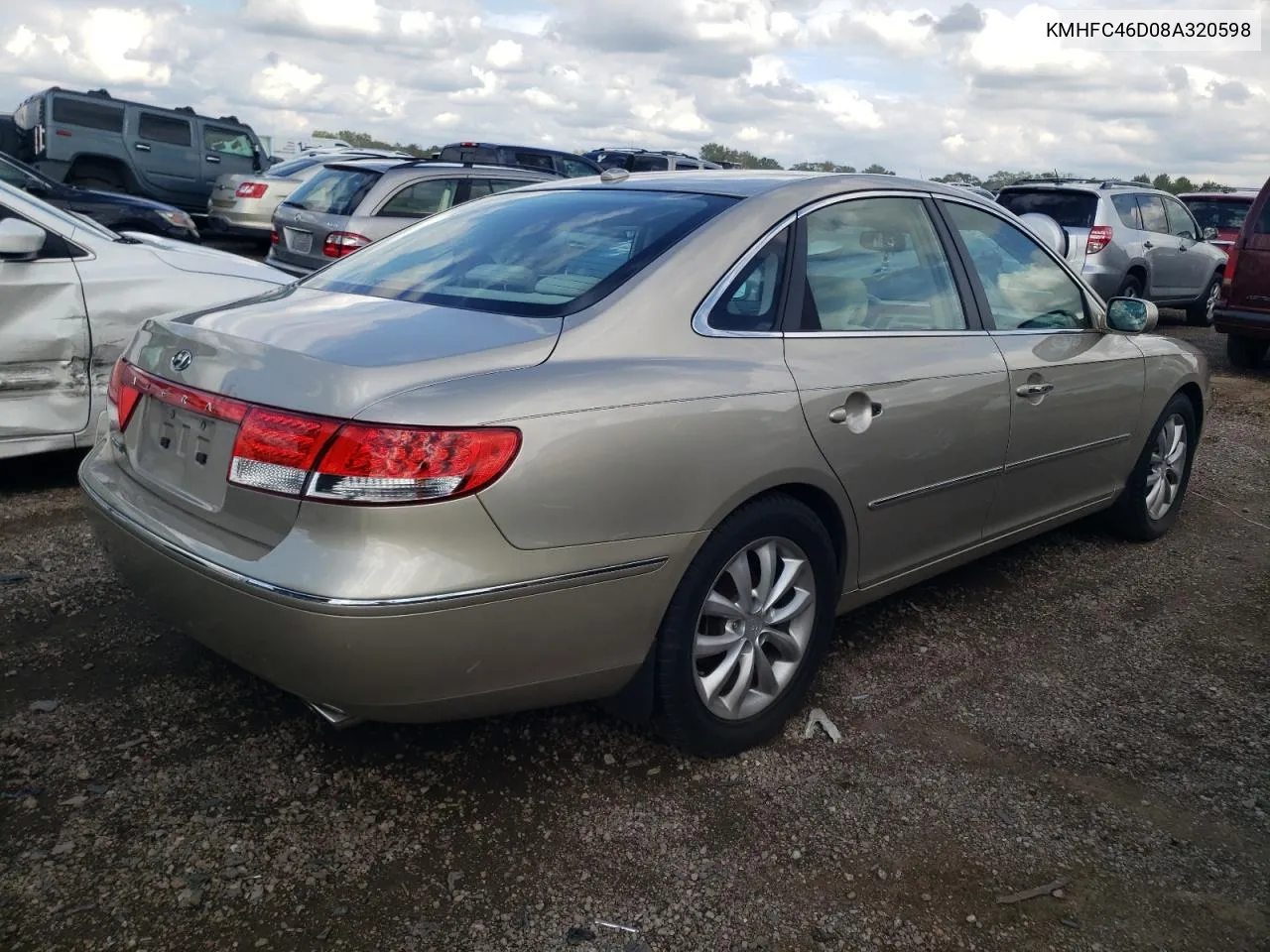 KMHFC46D08A320598 2008 Hyundai Azera Gls