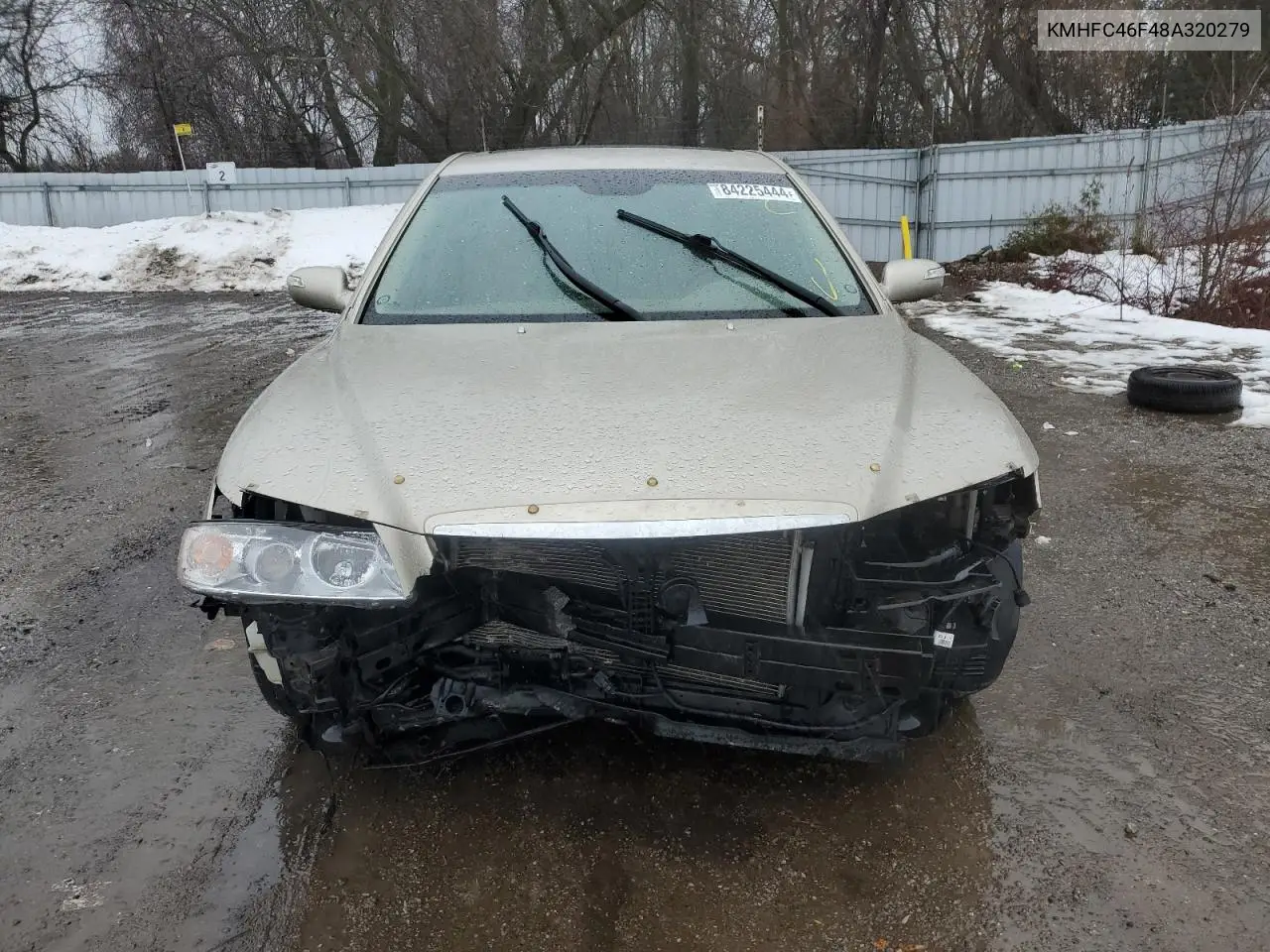 KMHFC46F48A320279 2008 Hyundai Azera Se
