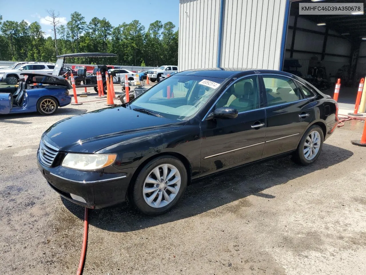 2009 Hyundai Azera Gls VIN: KMHFC46D39A350678 Lot: 68892514