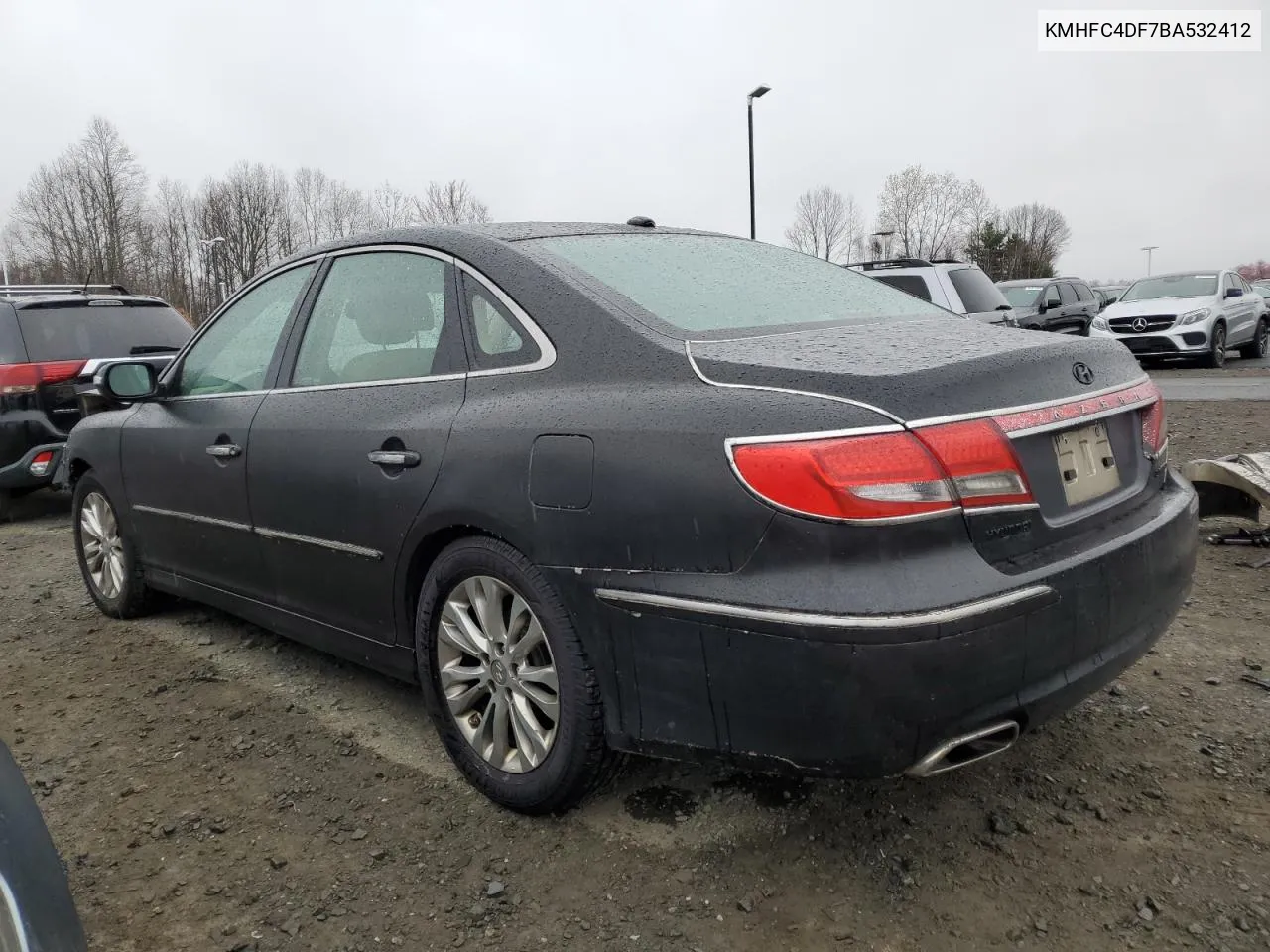 2011 Hyundai Azera Gls VIN: KMHFC4DF7BA532412 Lot: 49897054