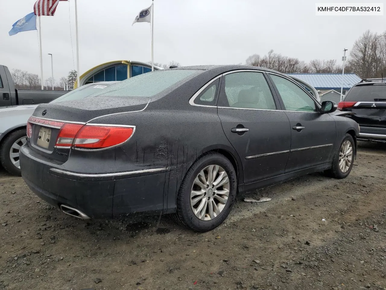 2011 Hyundai Azera Gls VIN: KMHFC4DF7BA532412 Lot: 49897054