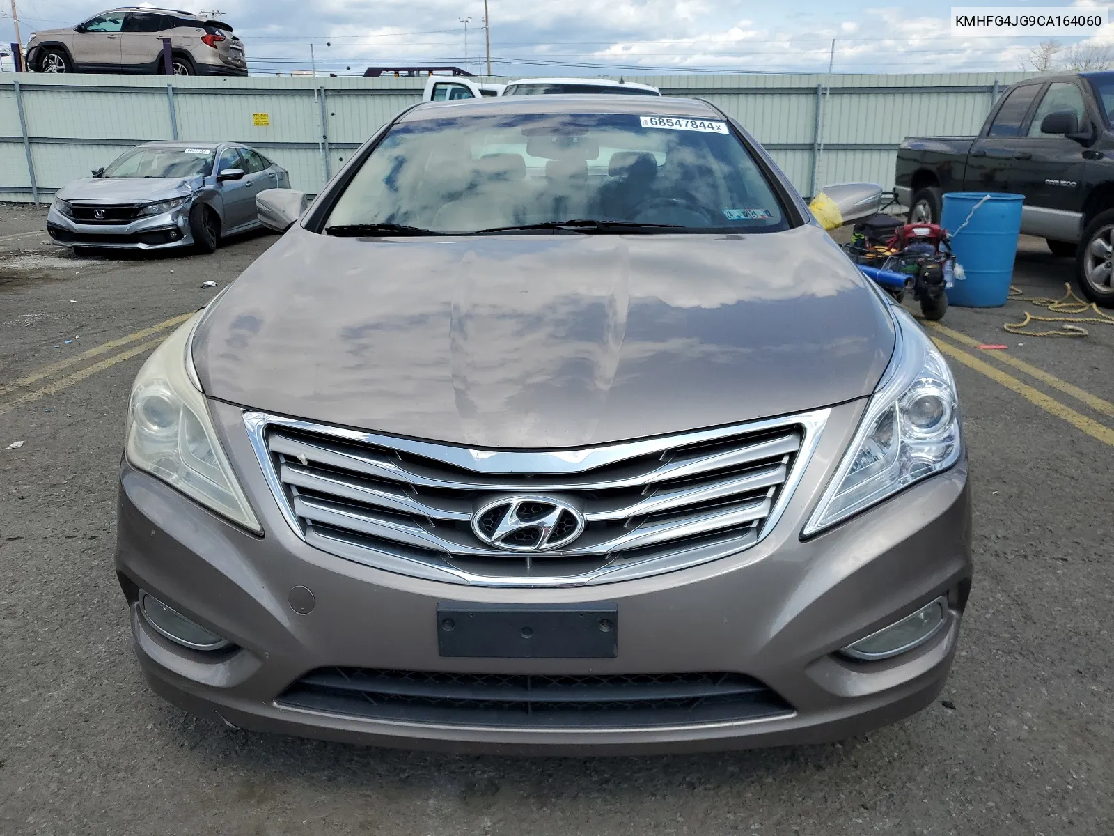 2012 Hyundai Azera Gls VIN: KMHFG4JG9CA164060 Lot: 68547844