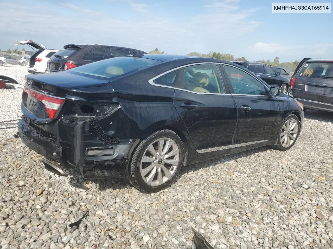 2012 Hyundai Azera Gls VIN: KMHFH4JG3CA165914 Lot: 71632944