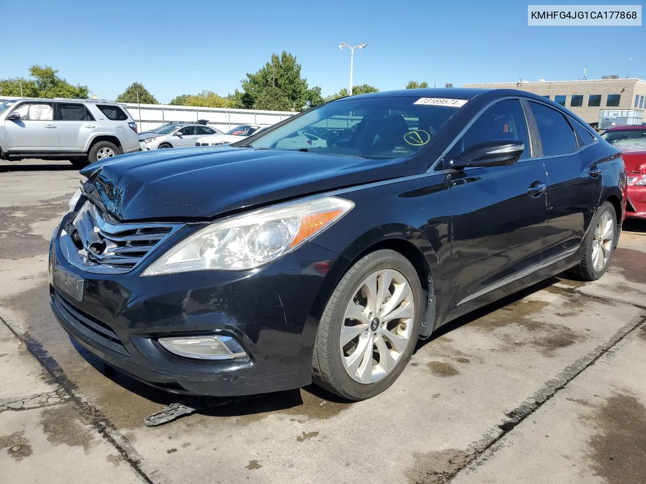 2012 Hyundai Azera Gls VIN: KMHFG4JG1CA177868 Lot: 73169574