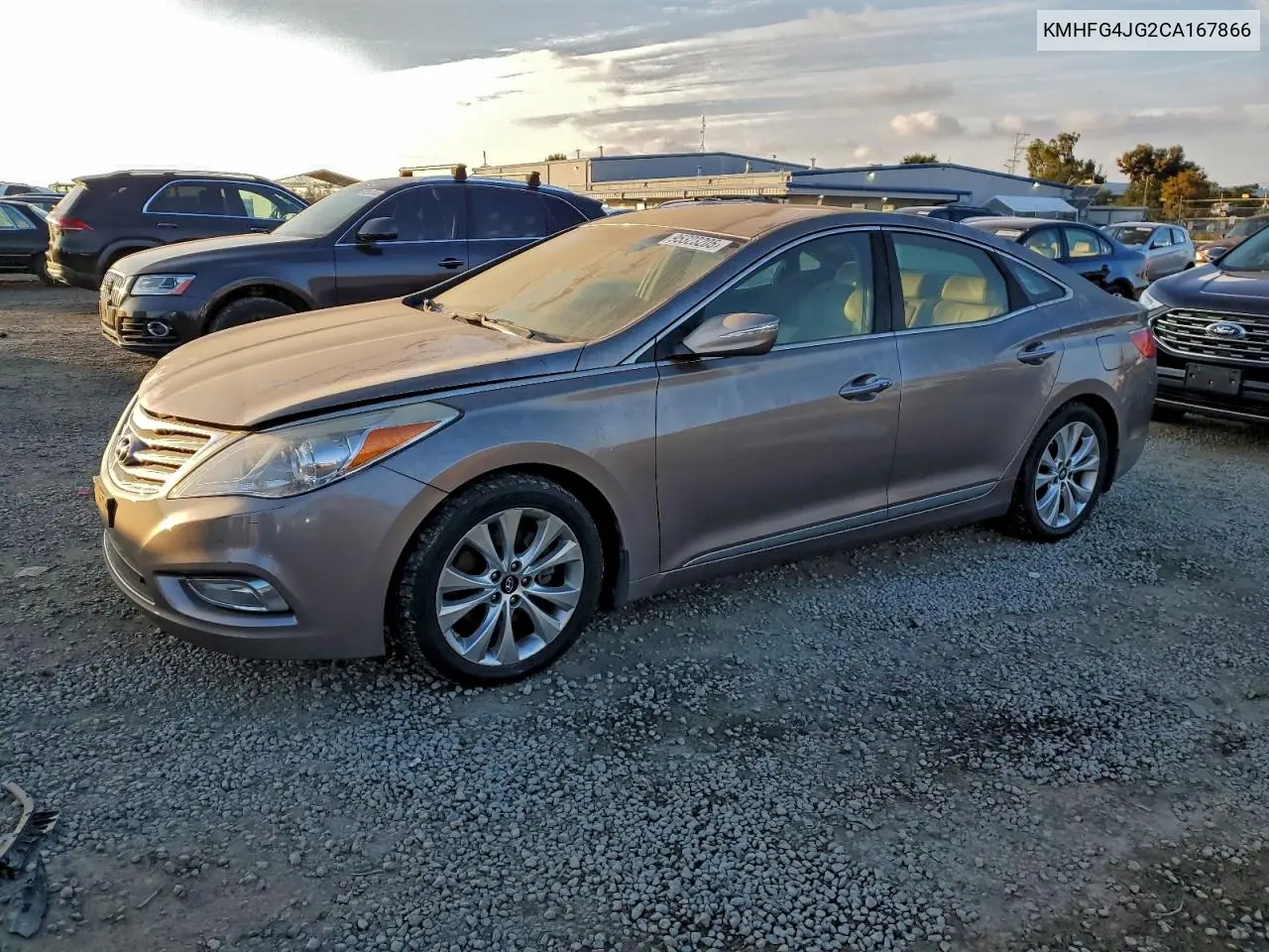 KMHFG4JG2CA167866 2012 Hyundai Azera Gls