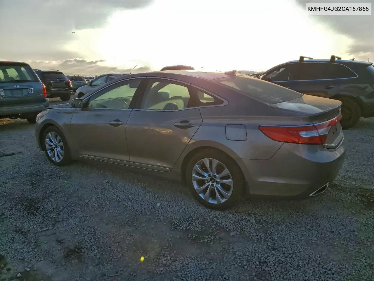 KMHFG4JG2CA167866 2012 Hyundai Azera Gls