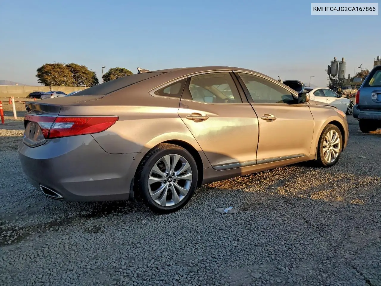 KMHFG4JG2CA167866 2012 Hyundai Azera Gls
