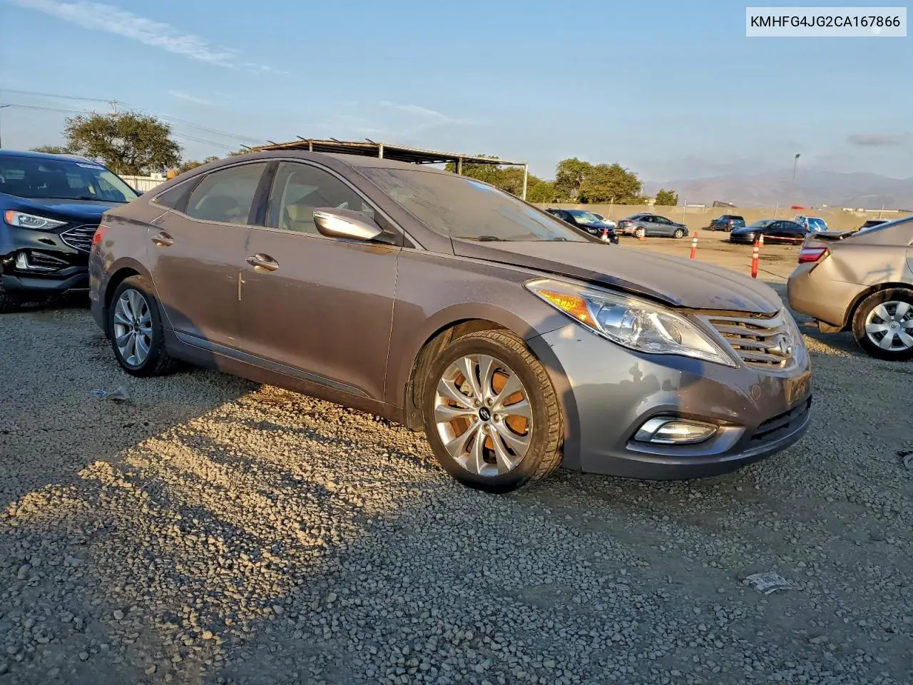 KMHFG4JG2CA167866 2012 Hyundai Azera Gls