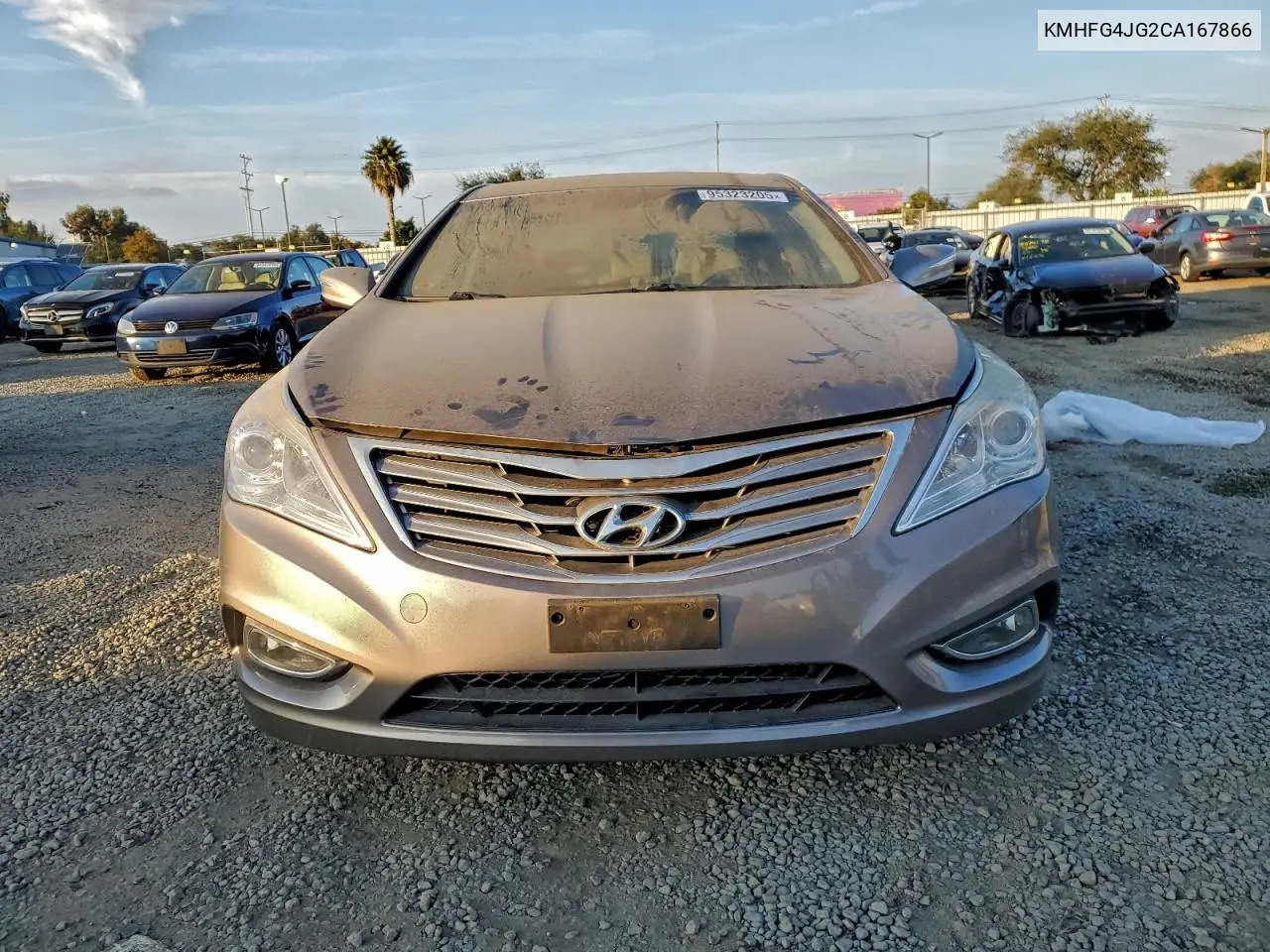 KMHFG4JG2CA167866 2012 Hyundai Azera Gls