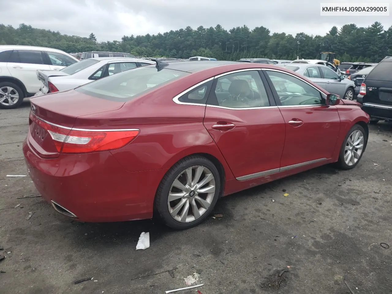 2013 Hyundai Azera Gls VIN: KMHFH4JG9DA299005 Lot: 66095944