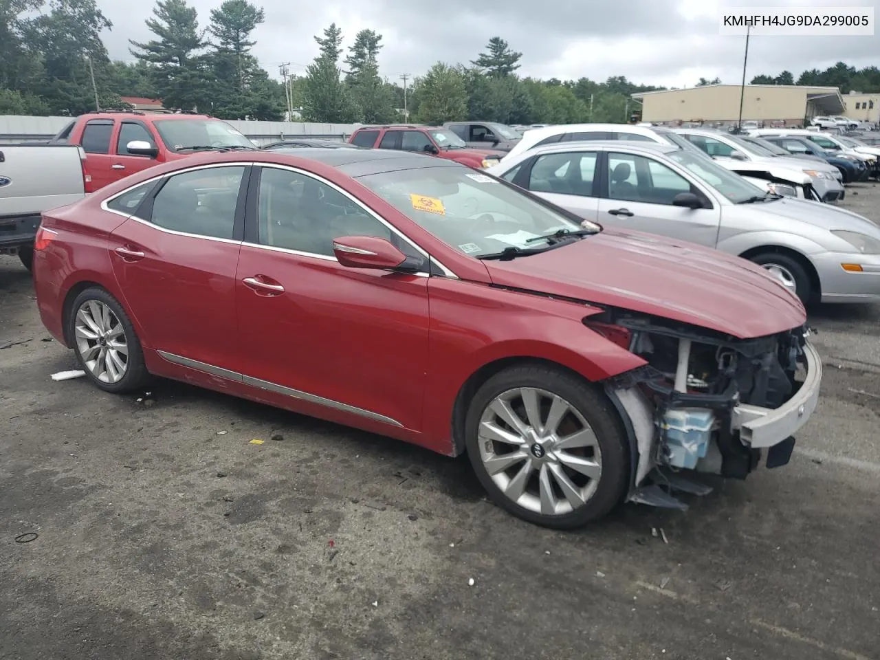 2013 Hyundai Azera Gls VIN: KMHFH4JG9DA299005 Lot: 66095944