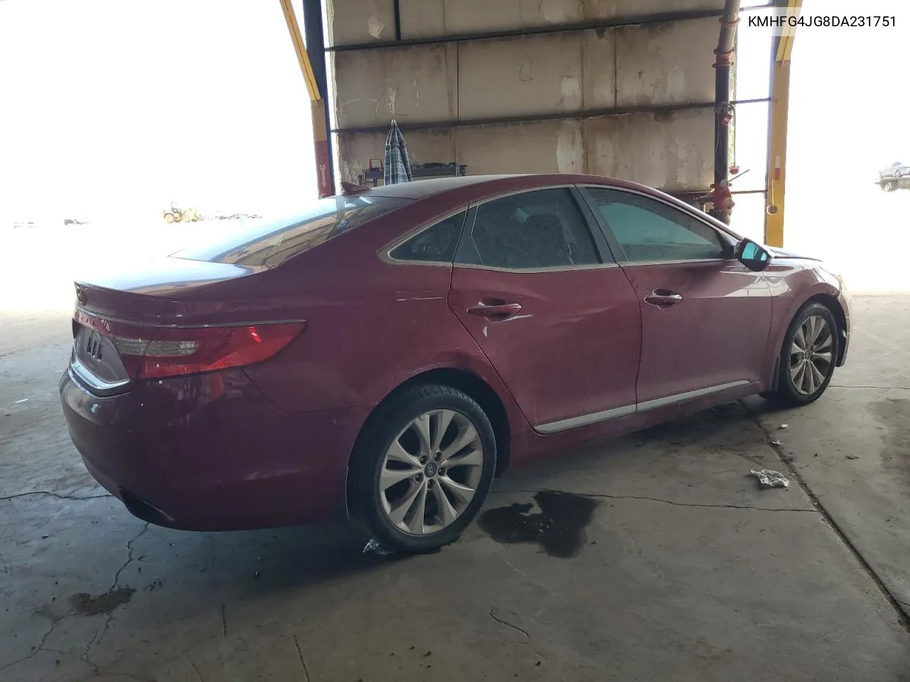 2013 Hyundai Azera VIN: KMHFG4JG8DA231751 Lot: 66232504