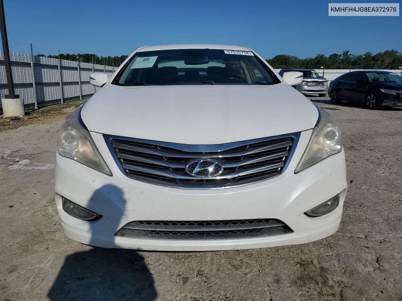 2014 Hyundai Azera Gls VIN: KMHFH4JG8EA372978 Lot: 67515734