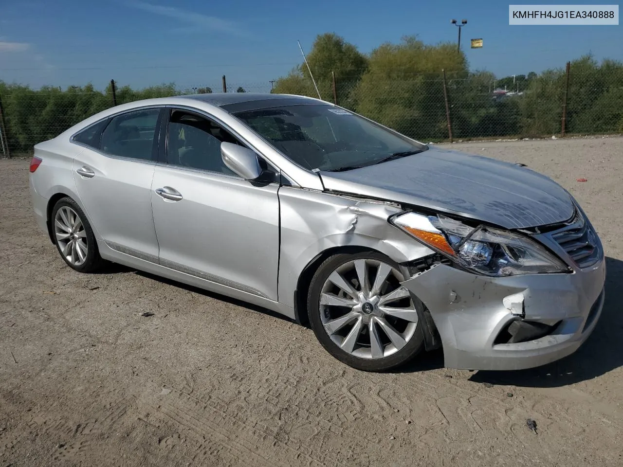 KMHFH4JG1EA340888 2014 Hyundai Azera Gls