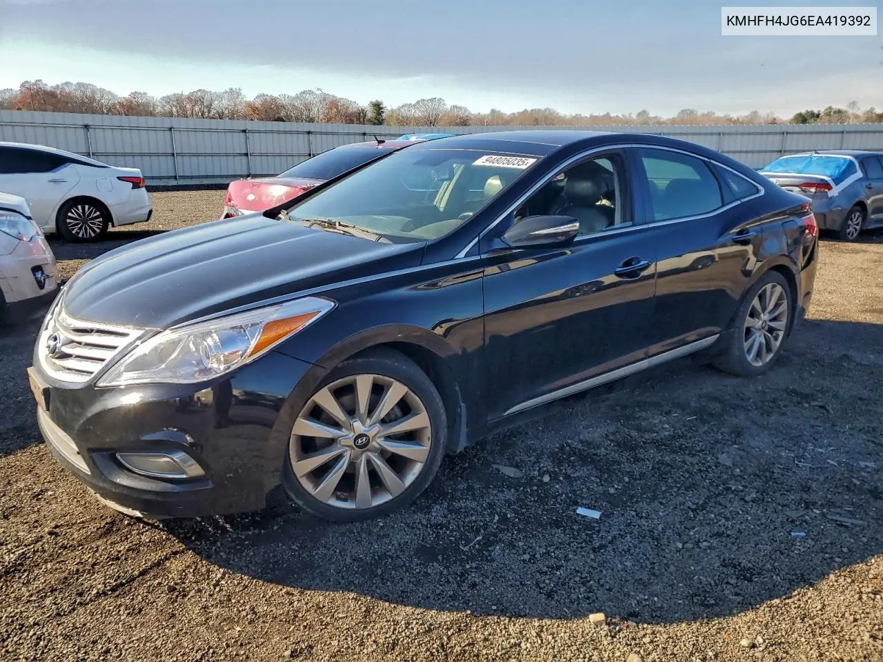 KMHFH4JG6EA419392 2014 Hyundai Azera Gls