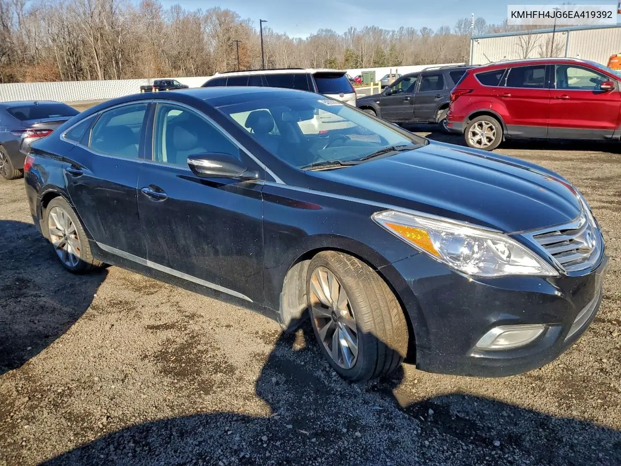 KMHFH4JG6EA419392 2014 Hyundai Azera Gls
