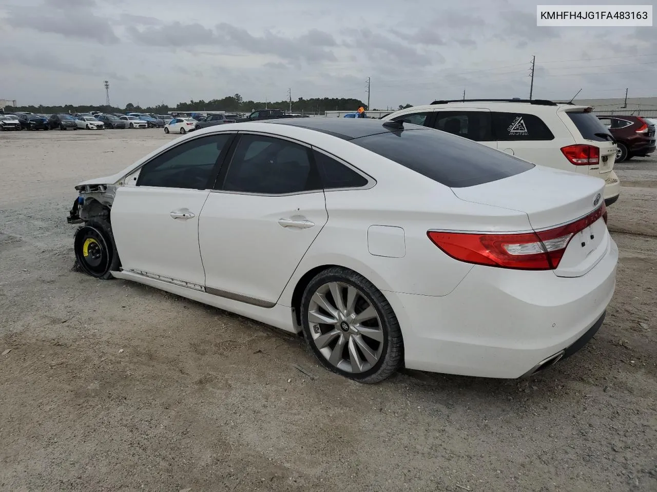 KMHFH4JG1FA483163 2015 Hyundai Azera Limited