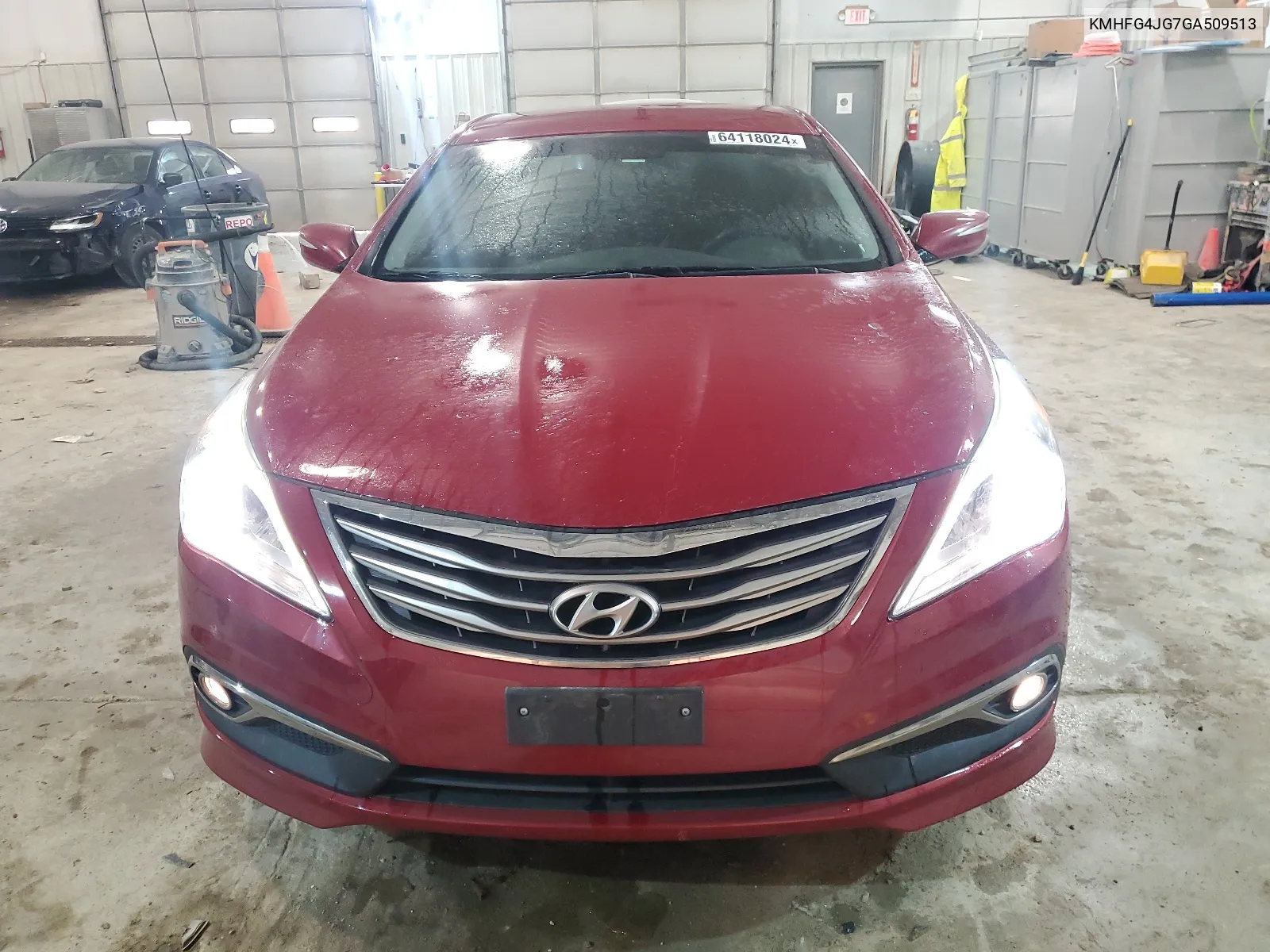 2016 Hyundai Azera VIN: KMHFG4JG7GA509513 Lot: 64118024