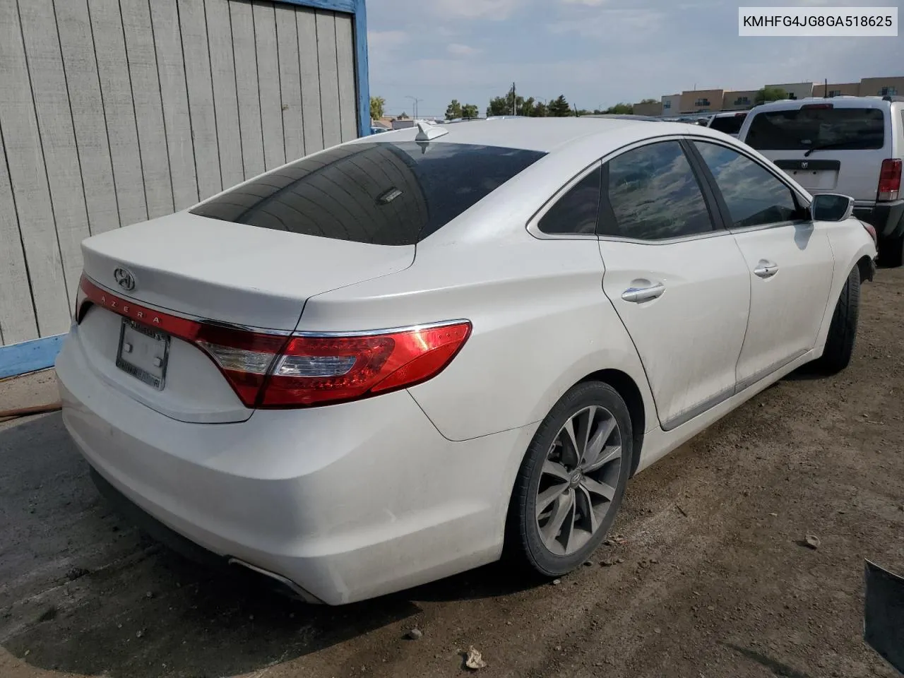 2016 Hyundai Azera VIN: KMHFG4JG8GA518625 Lot: 70711514