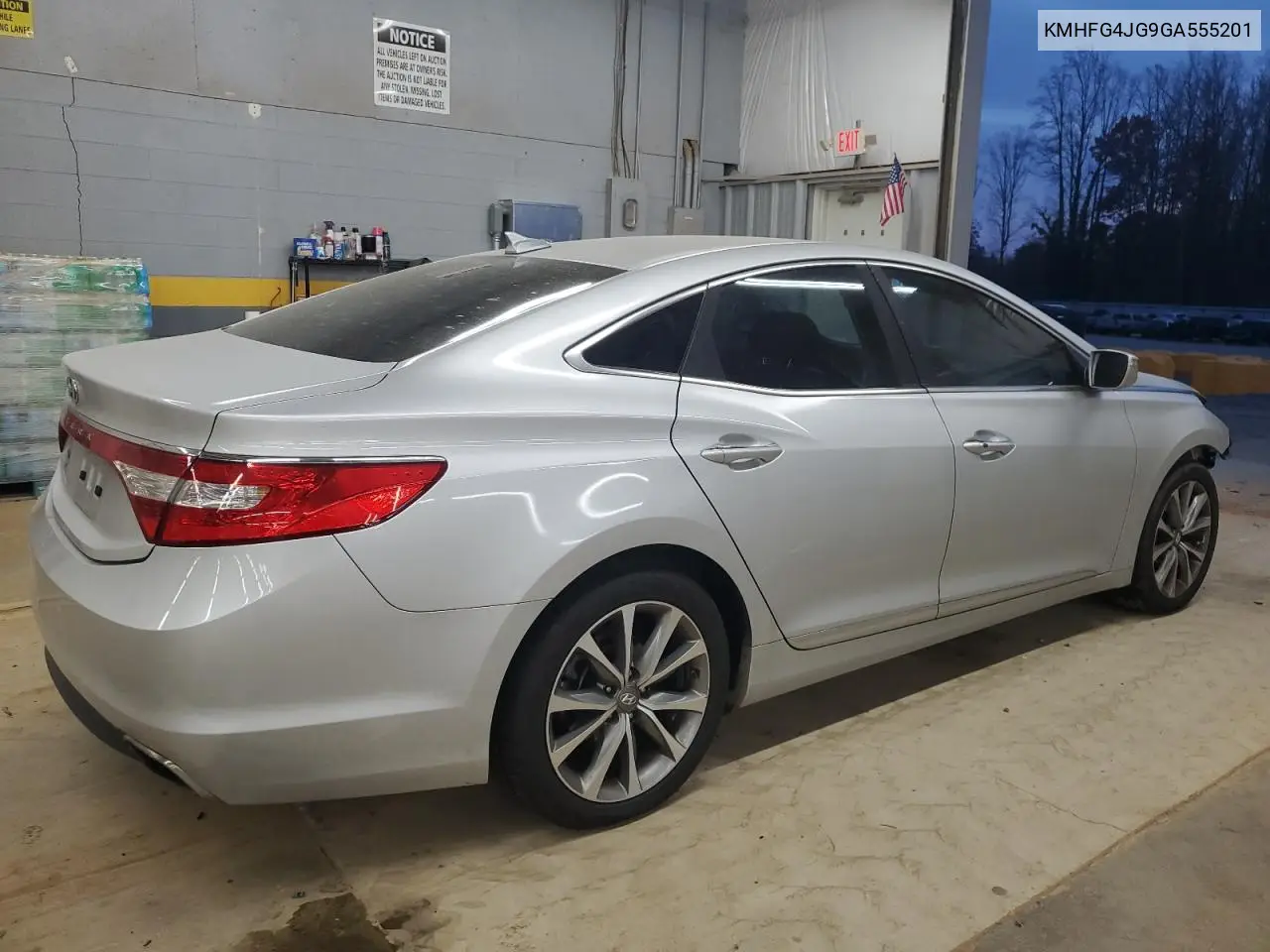 KMHFG4JG9GA555201 2016 Hyundai Azera