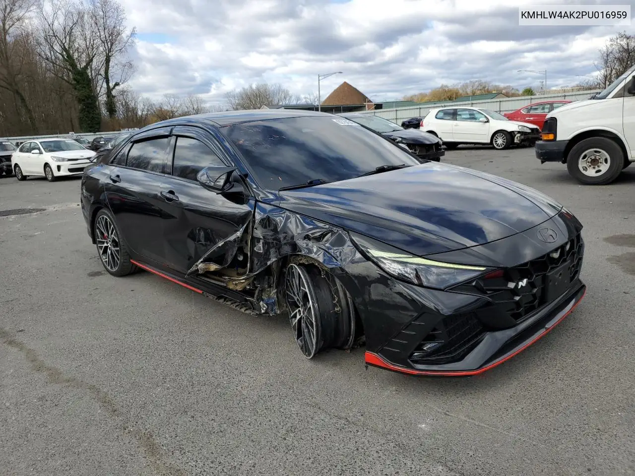 KMHLW4AK2PU016959 2023 Hyundai Elantra N