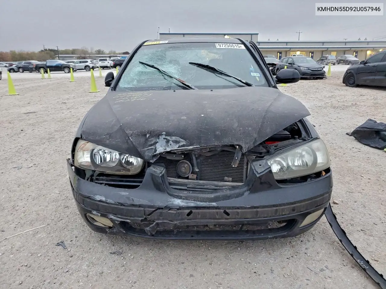 KMHDN55D92U057946 2002 Hyundai Elantra Gls