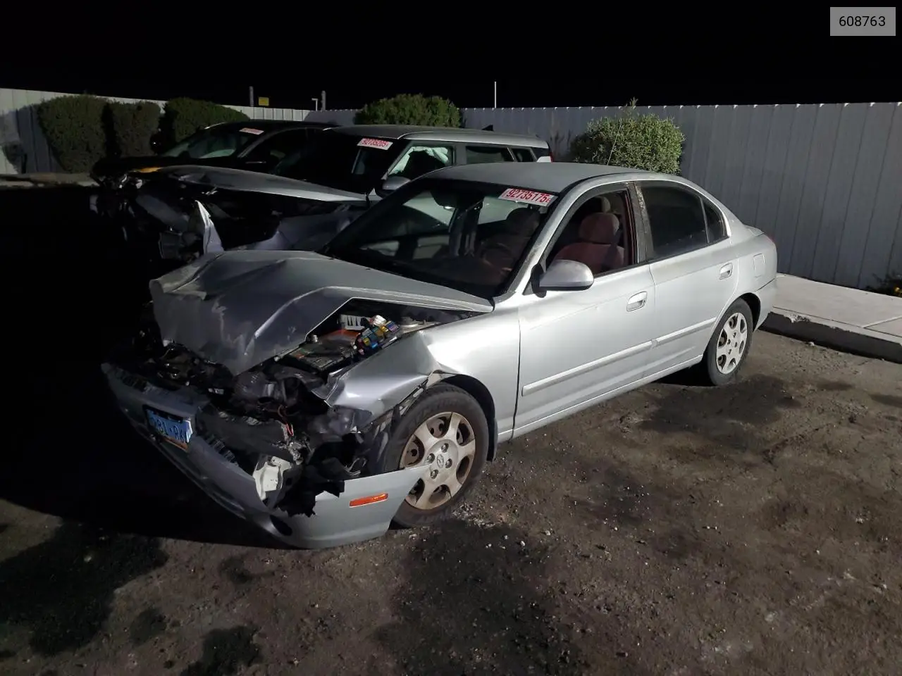 608763 2003 Hyundai Elantra Gls