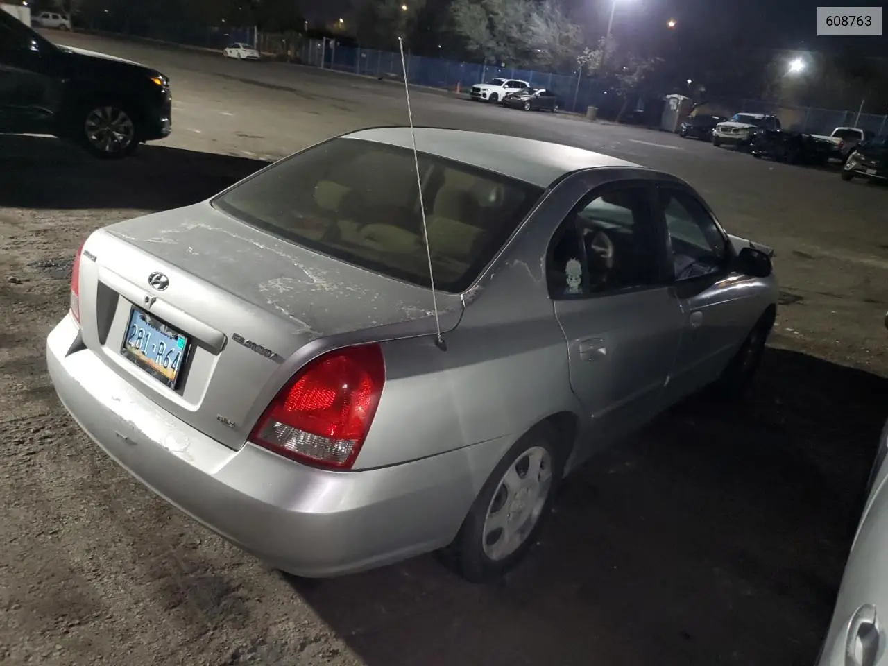 608763 2003 Hyundai Elantra Gls