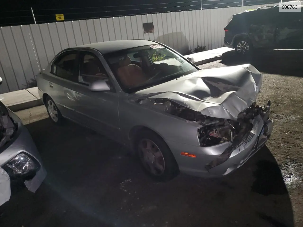 608763 2003 Hyundai Elantra Gls