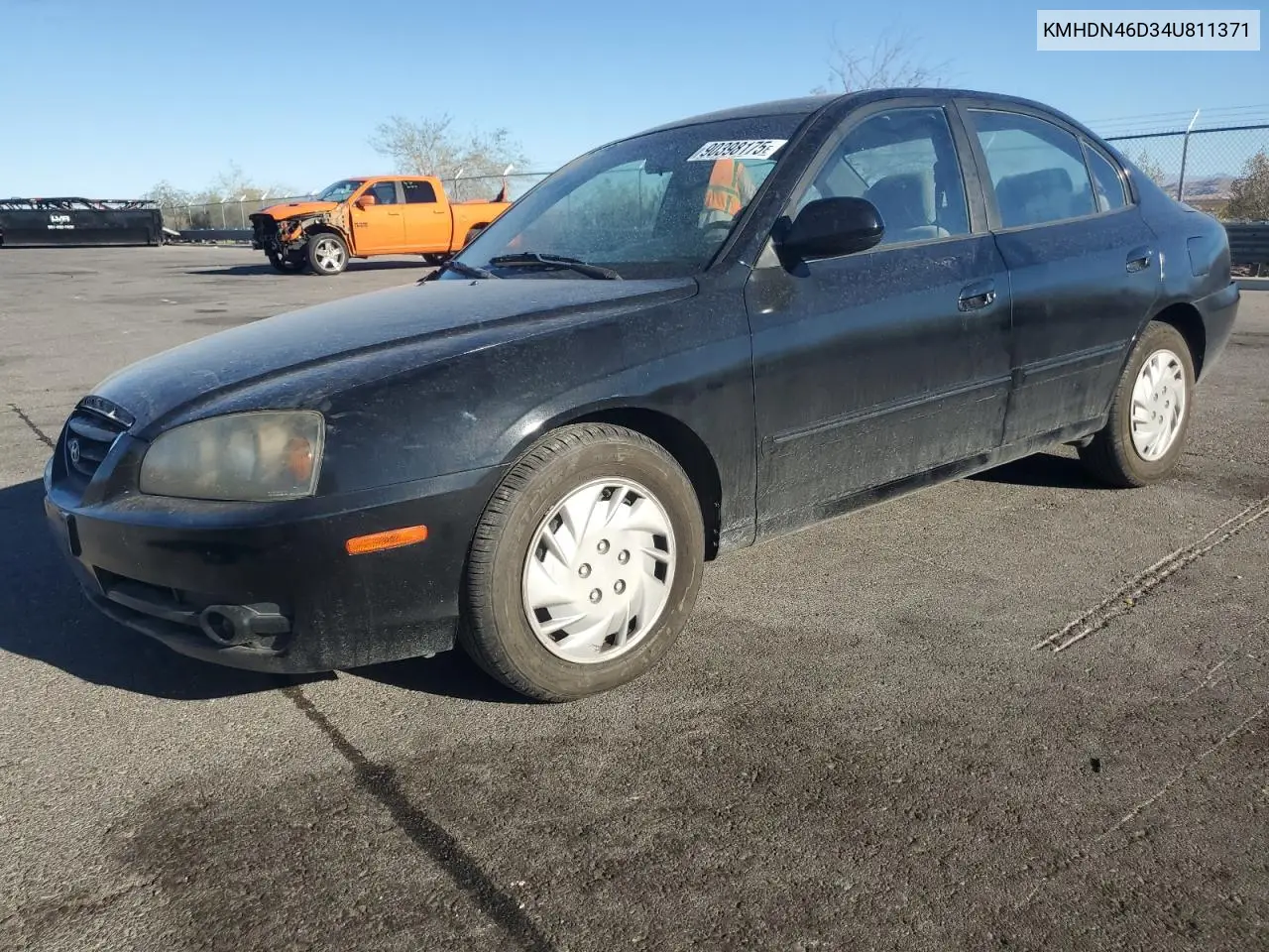 KMHDN46D34U811371 2004 Hyundai Elantra Gls