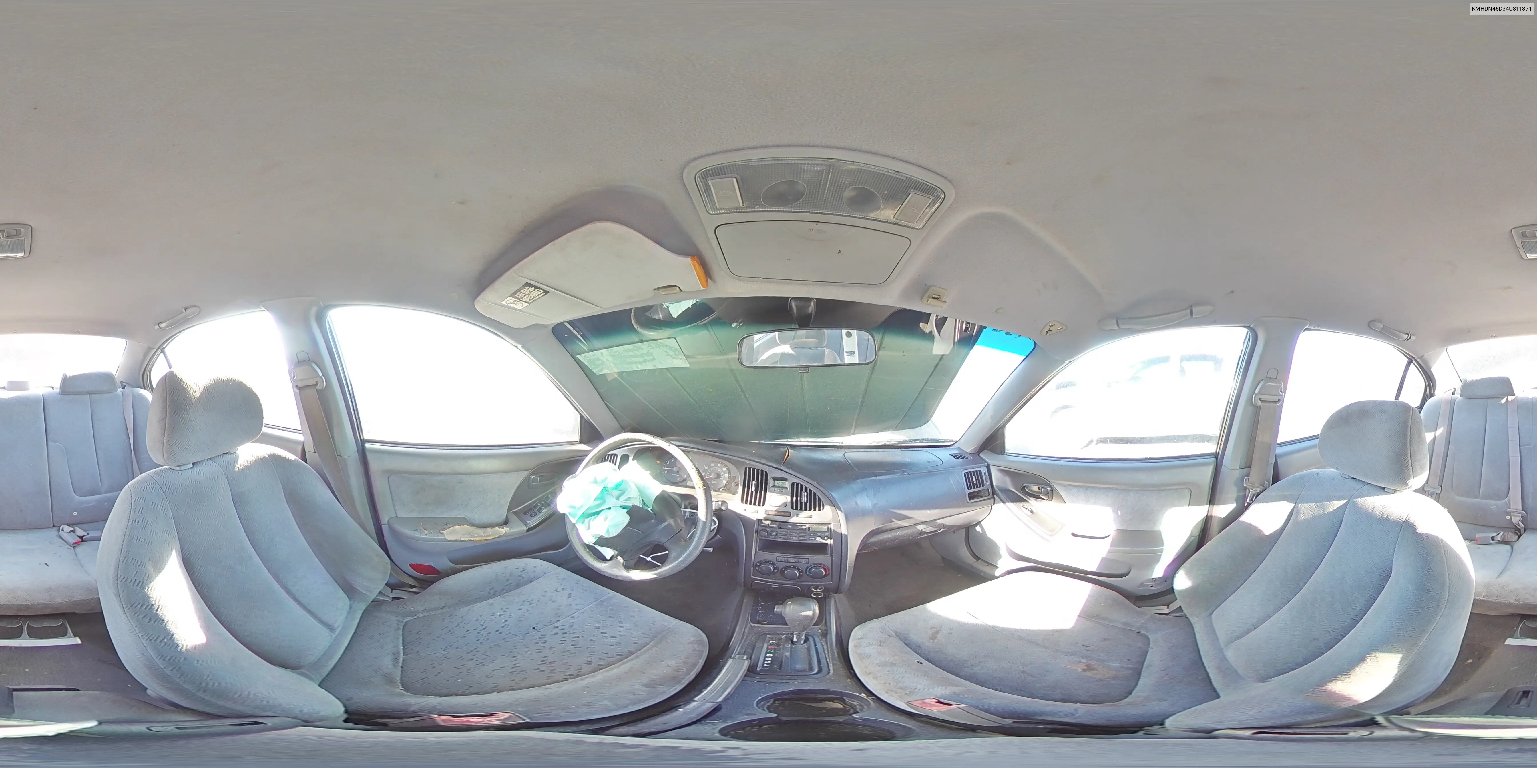 KMHDN46D34U811371 2004 Hyundai Elantra Gls