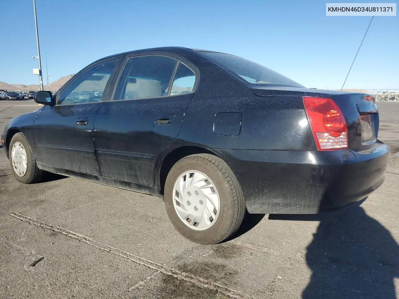 KMHDN46D34U811371 2004 Hyundai Elantra Gls