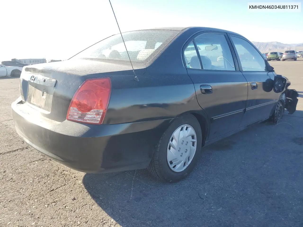 KMHDN46D34U811371 2004 Hyundai Elantra Gls