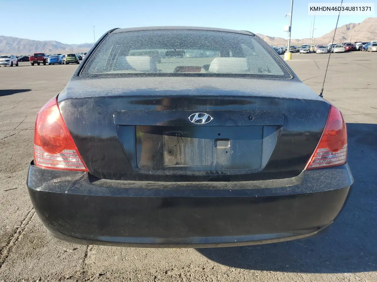 KMHDN46D34U811371 2004 Hyundai Elantra Gls