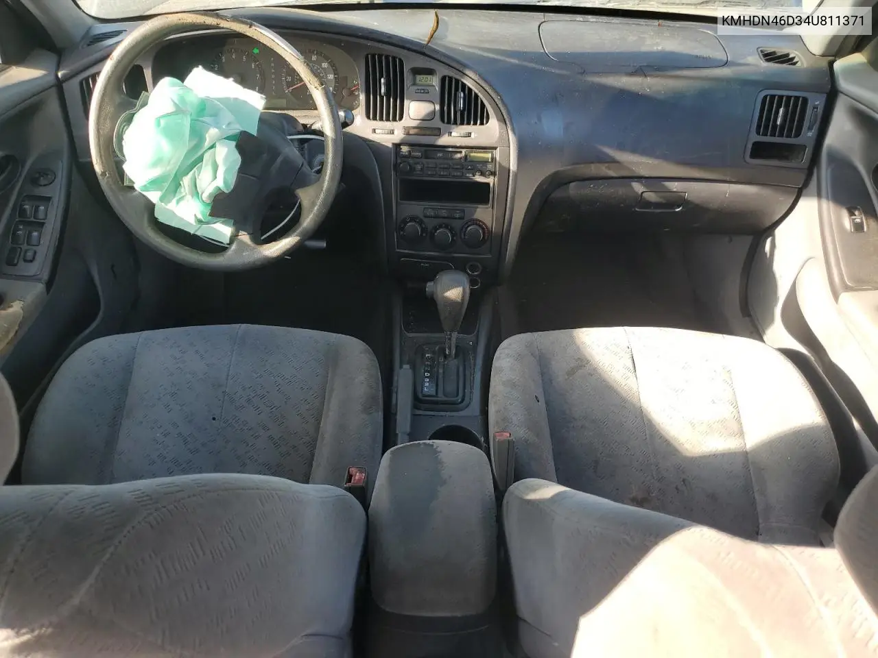 KMHDN46D34U811371 2004 Hyundai Elantra Gls