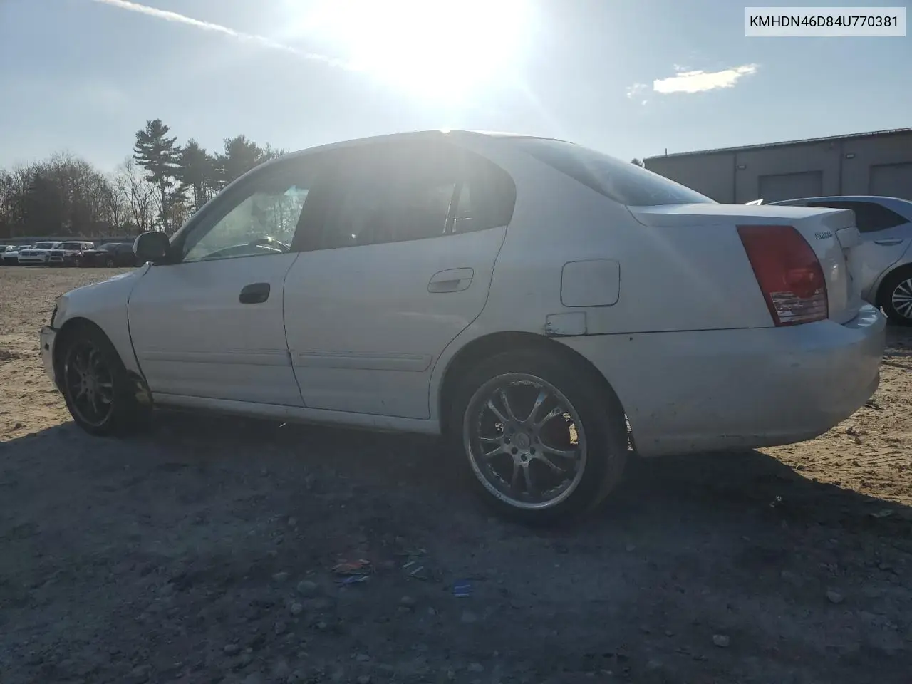 KMHDN46D84U770381 2004 Hyundai Elantra Gls