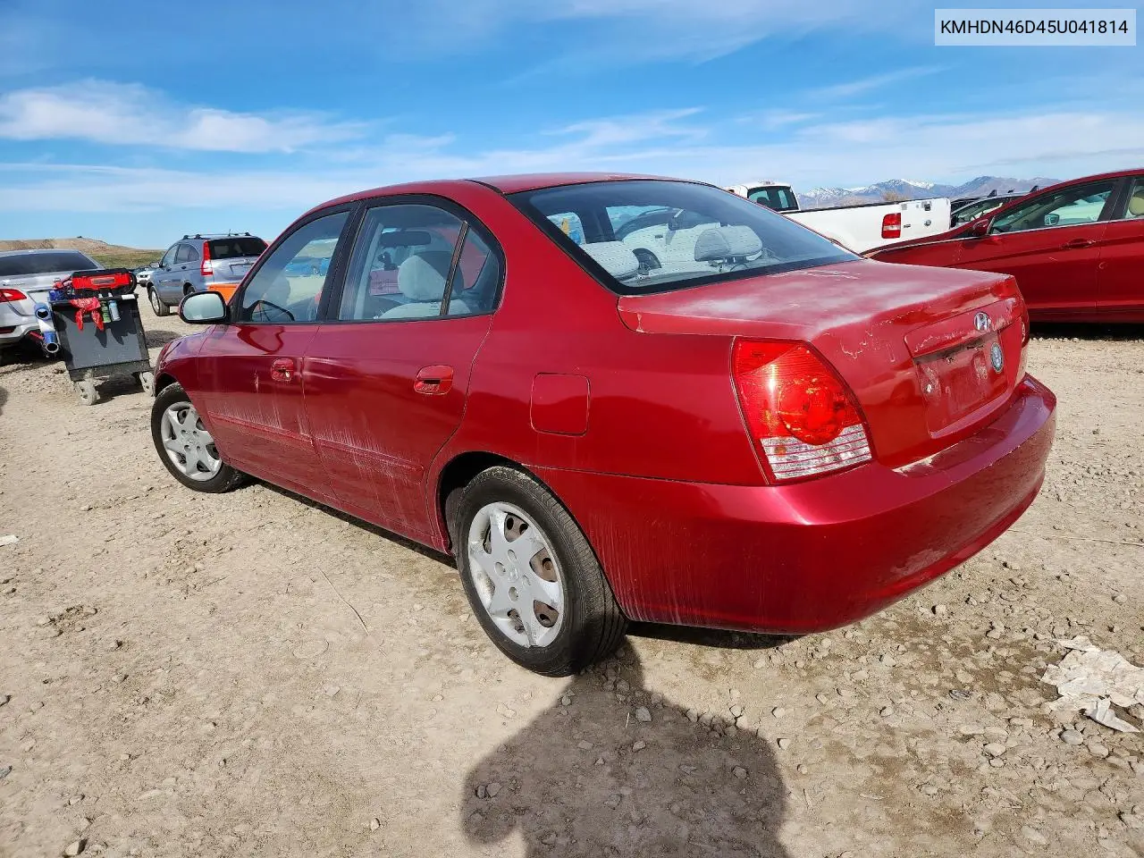 2005 Hyundai Elantra Gls VIN: KMHDN46D45U041814 Lot: 79557955