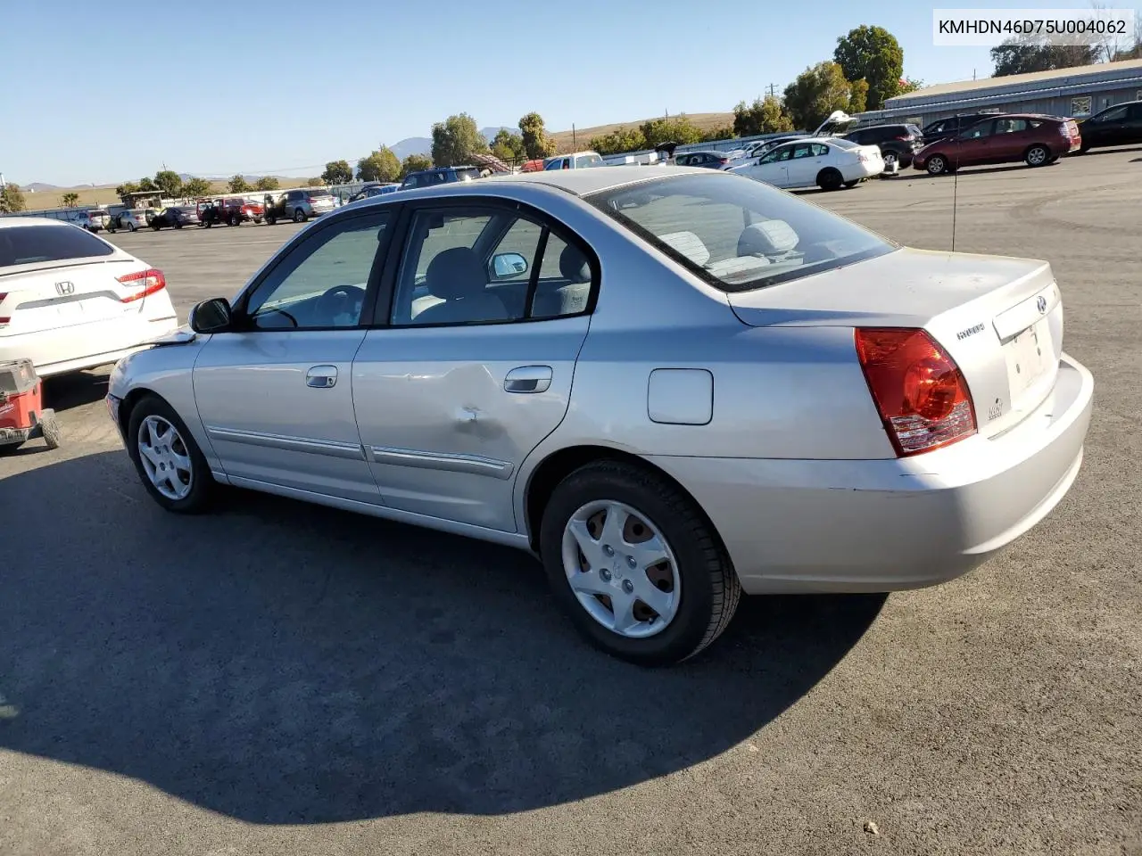 KMHDN46D75U004062 2005 Hyundai Elantra Gls