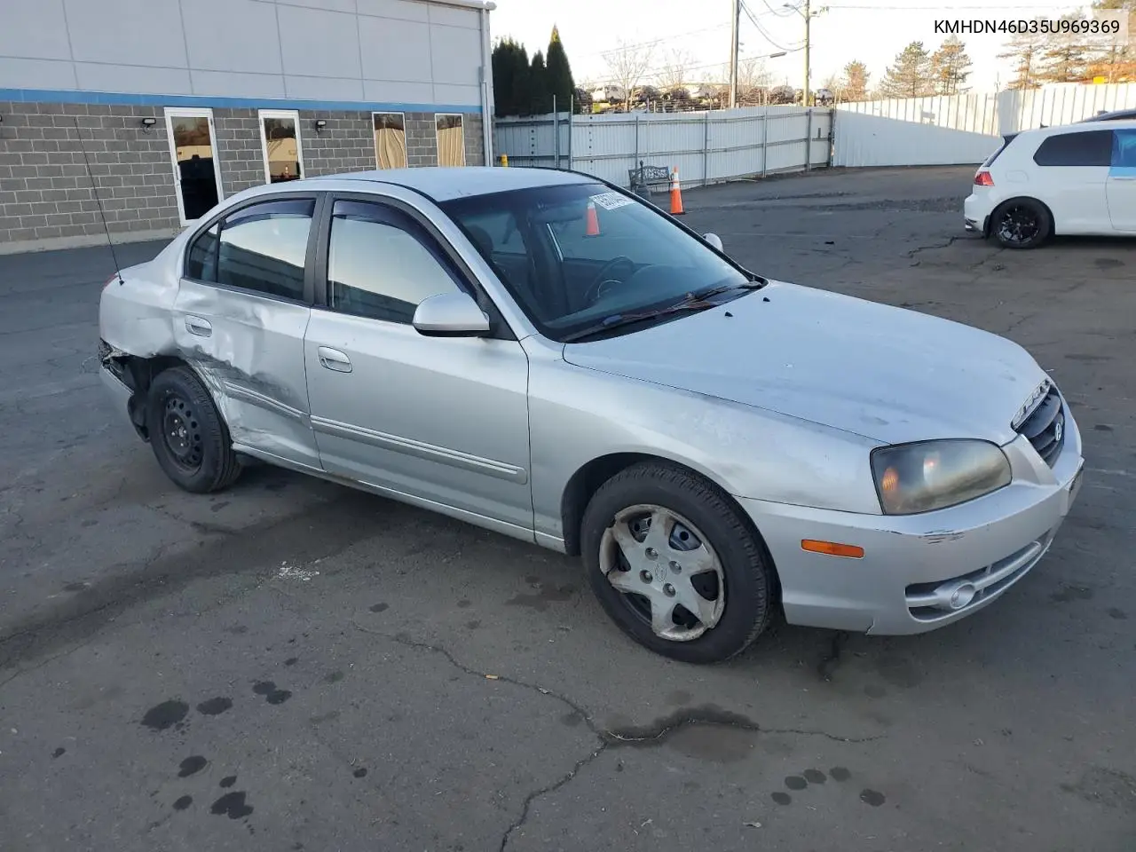 KMHDN46D35U969369 2005 Hyundai Elantra Gls