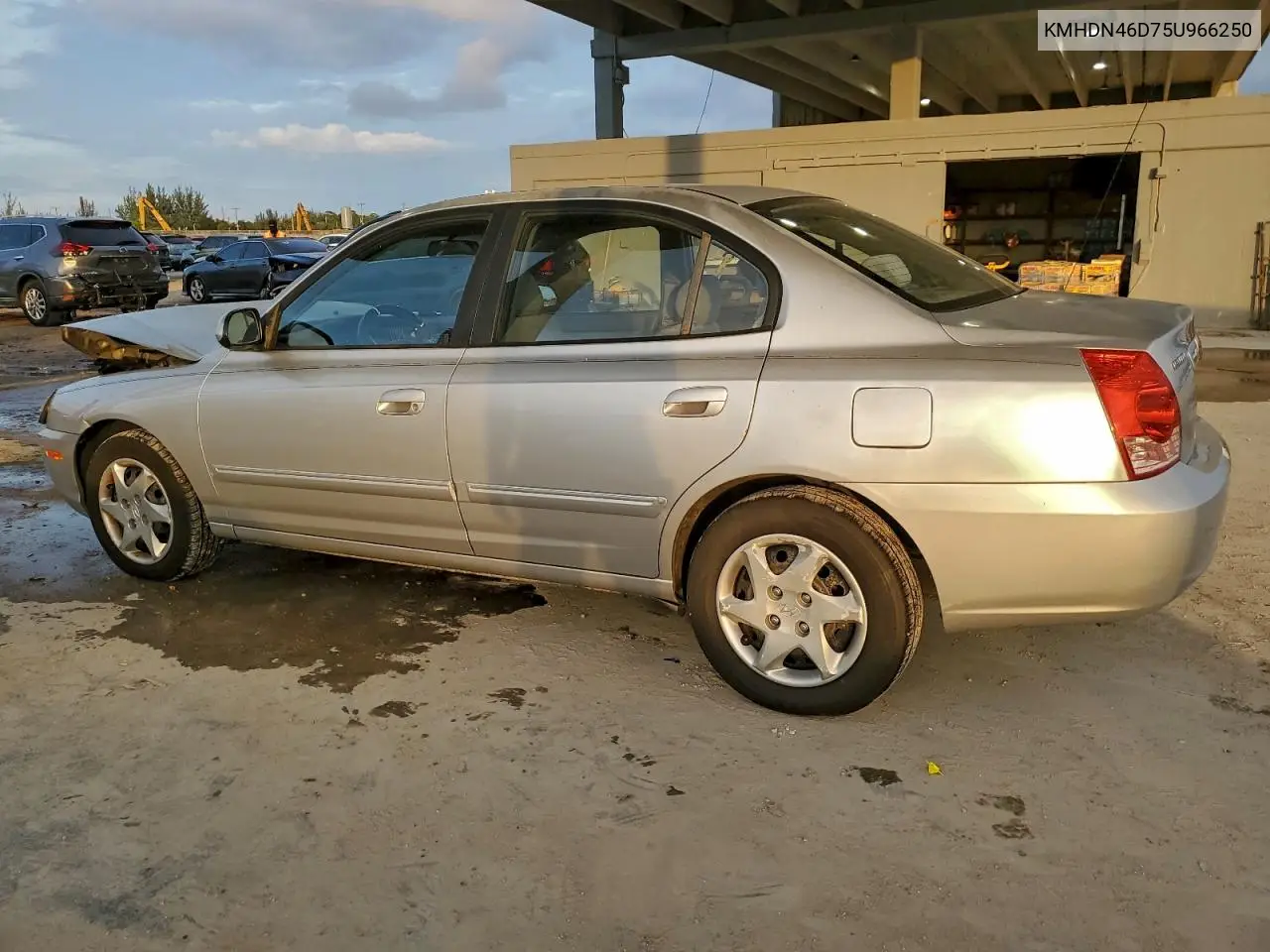 KMHDN46D75U966250 2005 Hyundai Elantra Gls