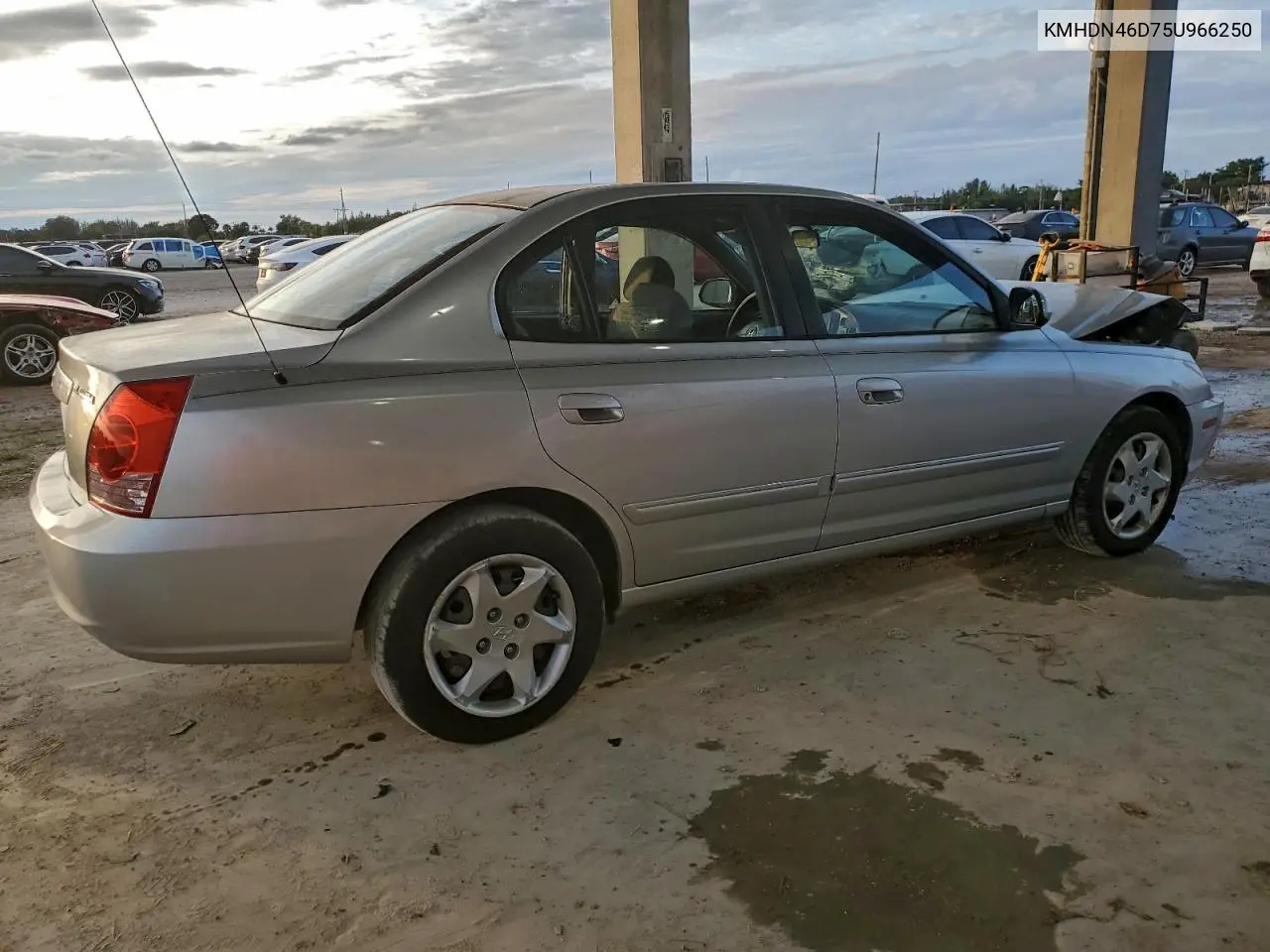 KMHDN46D75U966250 2005 Hyundai Elantra Gls