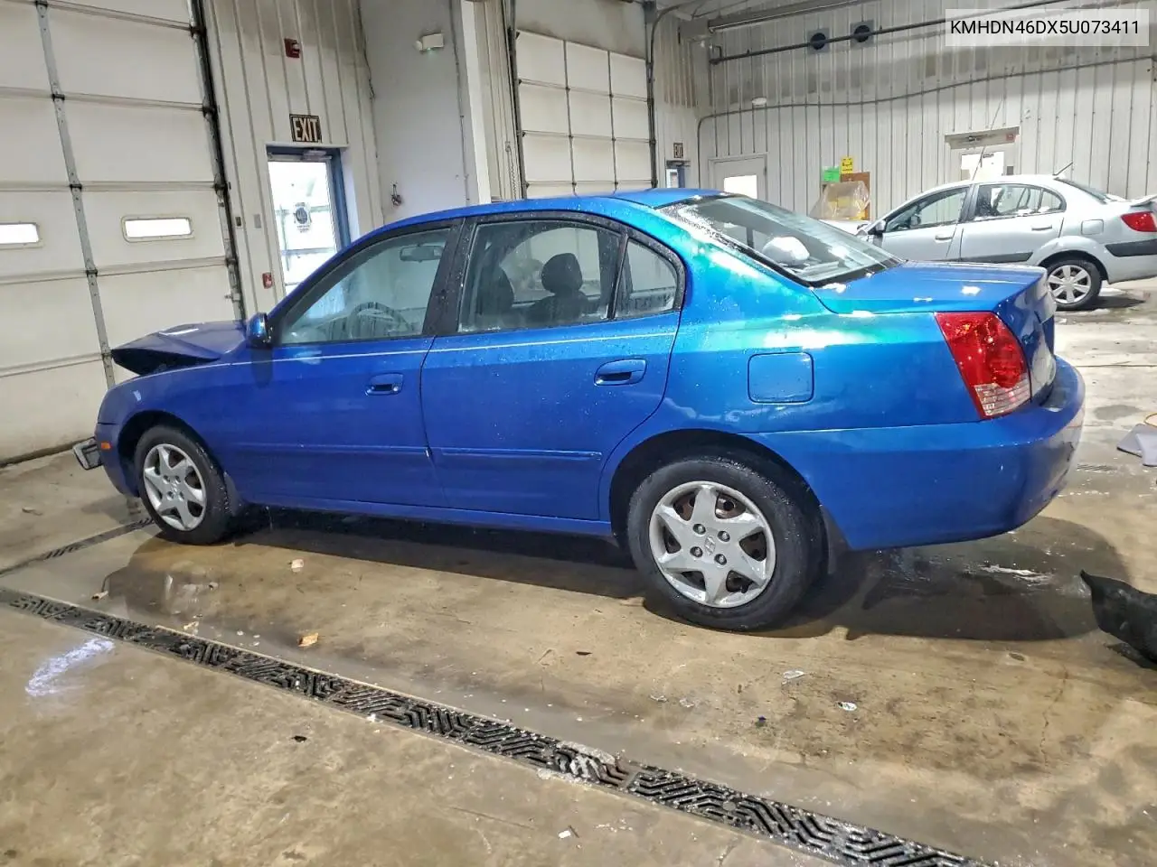 KMHDN46DX5U073411 2005 Hyundai Elantra Gls