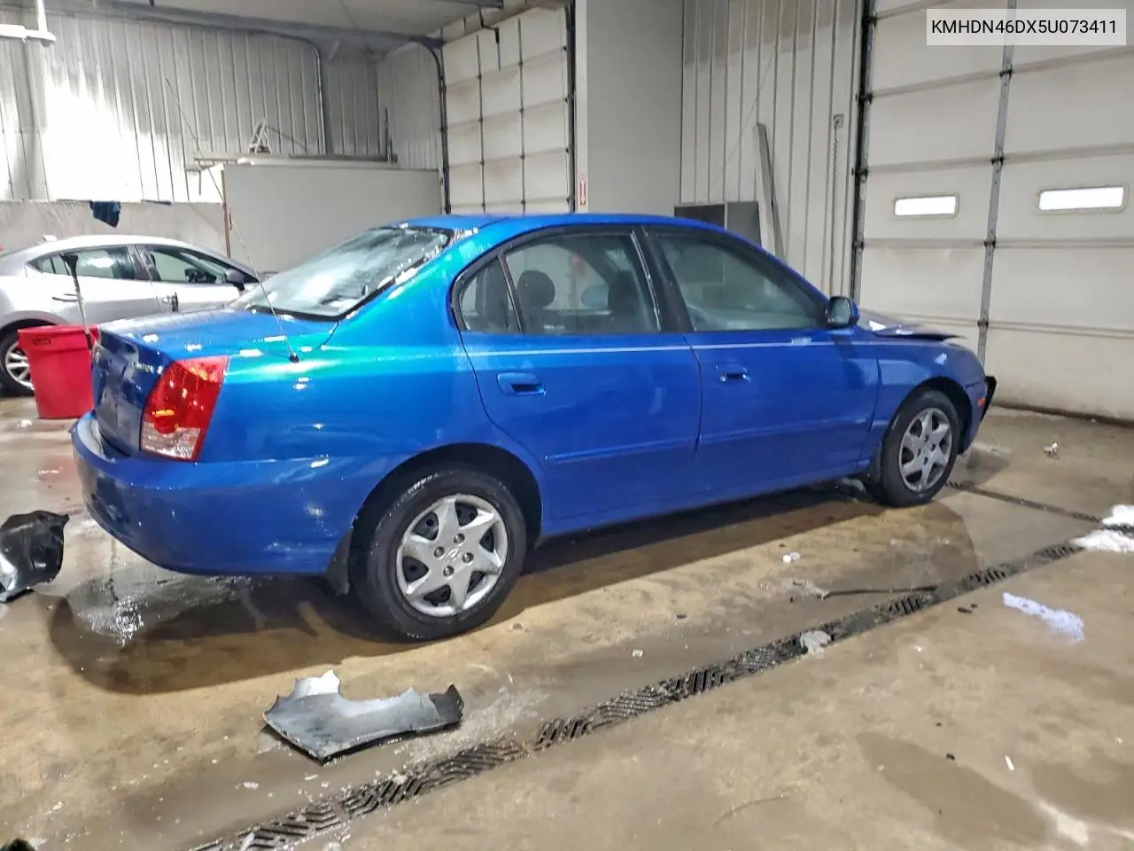 KMHDN46DX5U073411 2005 Hyundai Elantra Gls