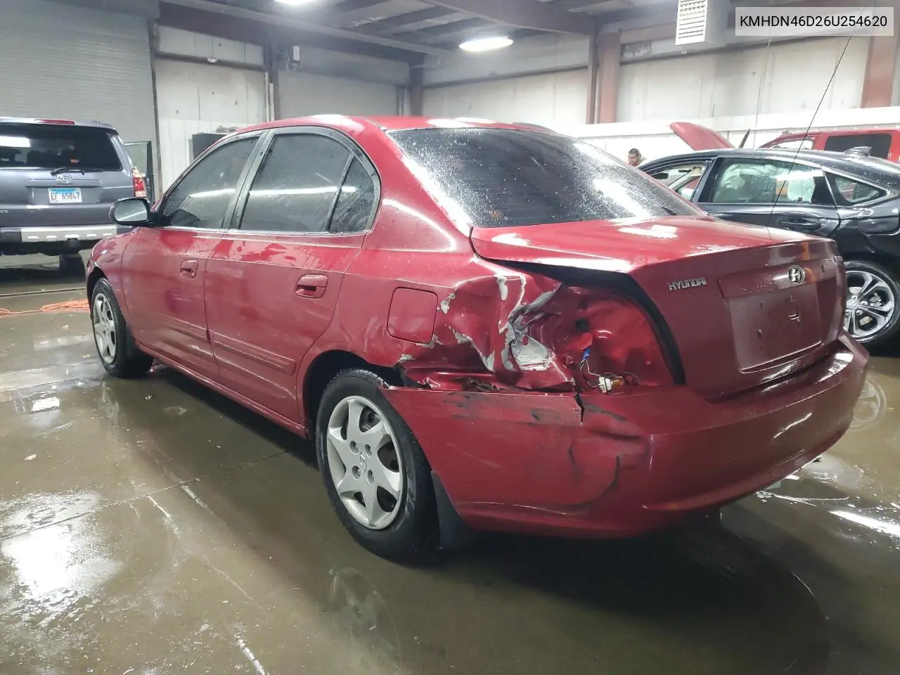 KMHDN46D26U254620 2006 Hyundai Elantra Gls