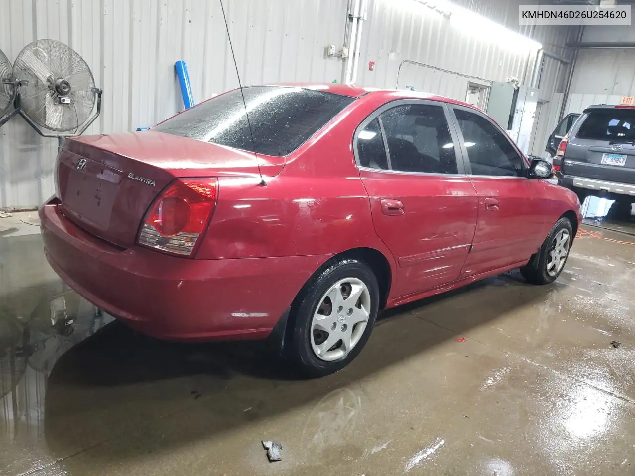 KMHDN46D26U254620 2006 Hyundai Elantra Gls