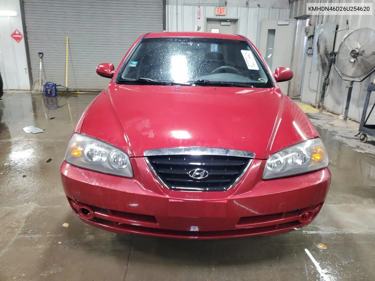 KMHDN46D26U254620 2006 Hyundai Elantra Gls