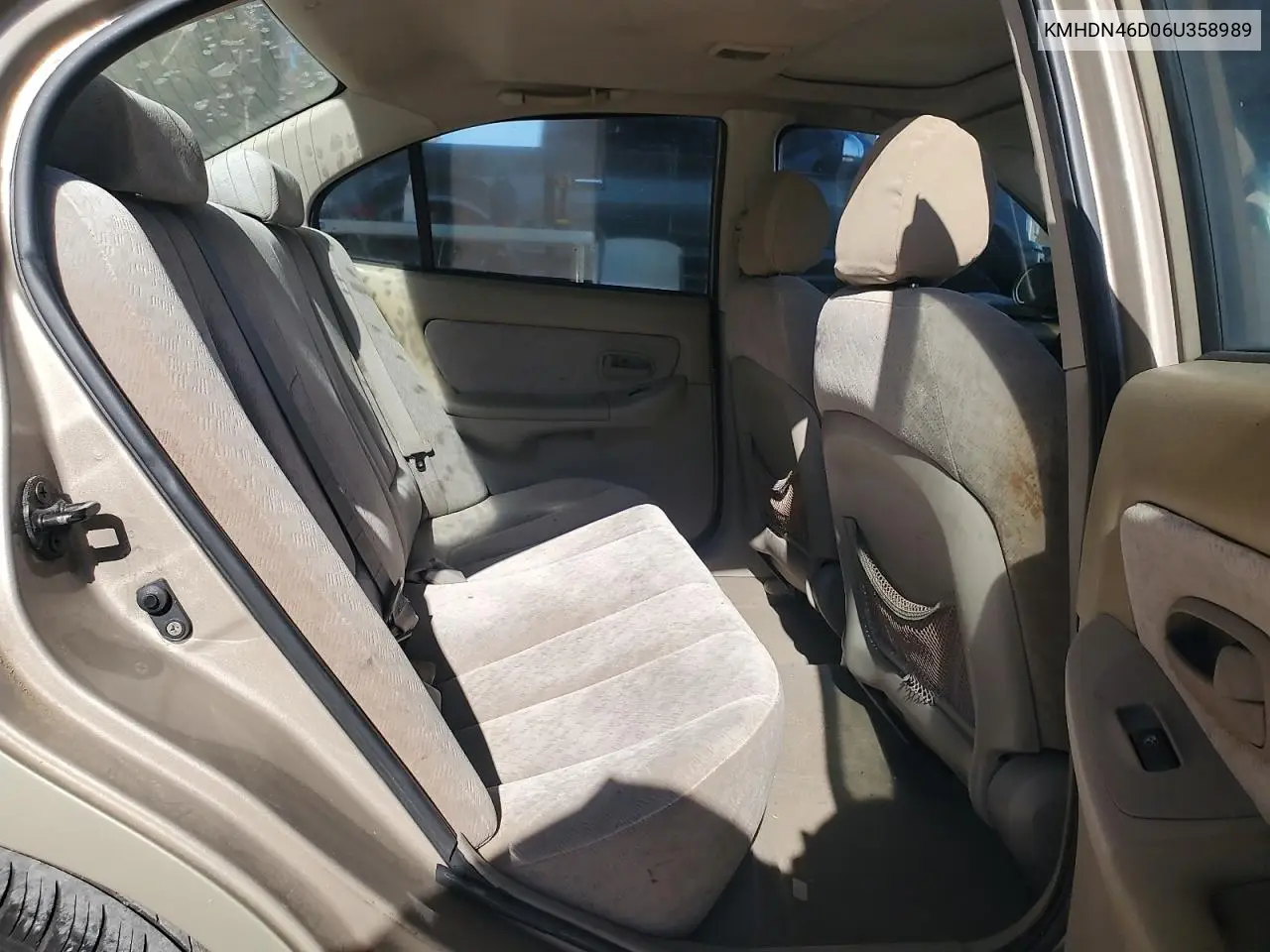 KMHDN46D06U358989 2006 Hyundai Elantra Gls