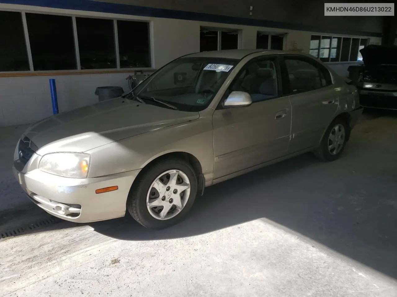 KMHDN46D86U213022 2006 Hyundai Elantra Gls