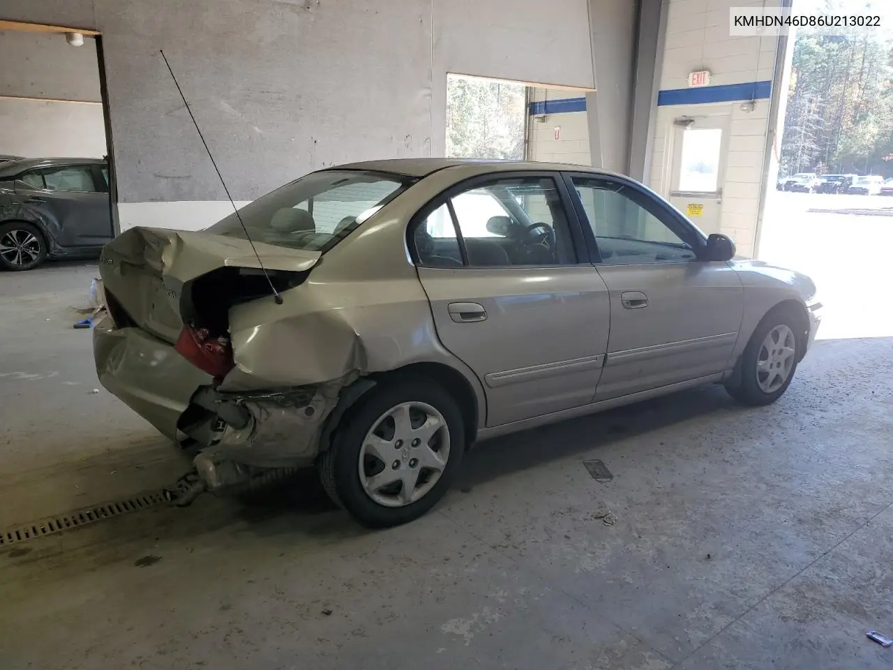 KMHDN46D86U213022 2006 Hyundai Elantra Gls